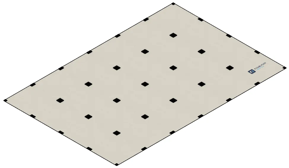 Floor for Rescue Arena 180x120cm Assembly